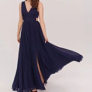Fame and Partners - The Lexus Dress  - Navy Blue